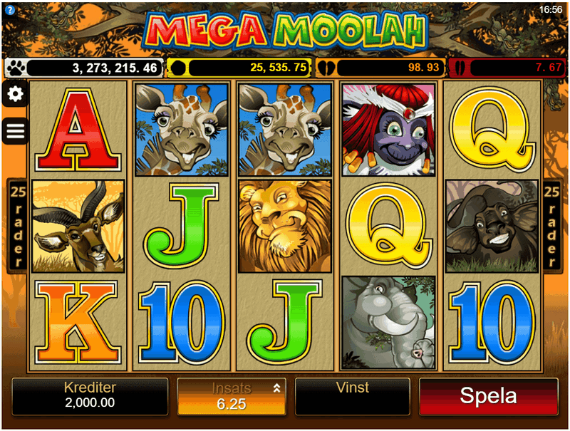 Mega Moolah-recension Mega Moolah-recension